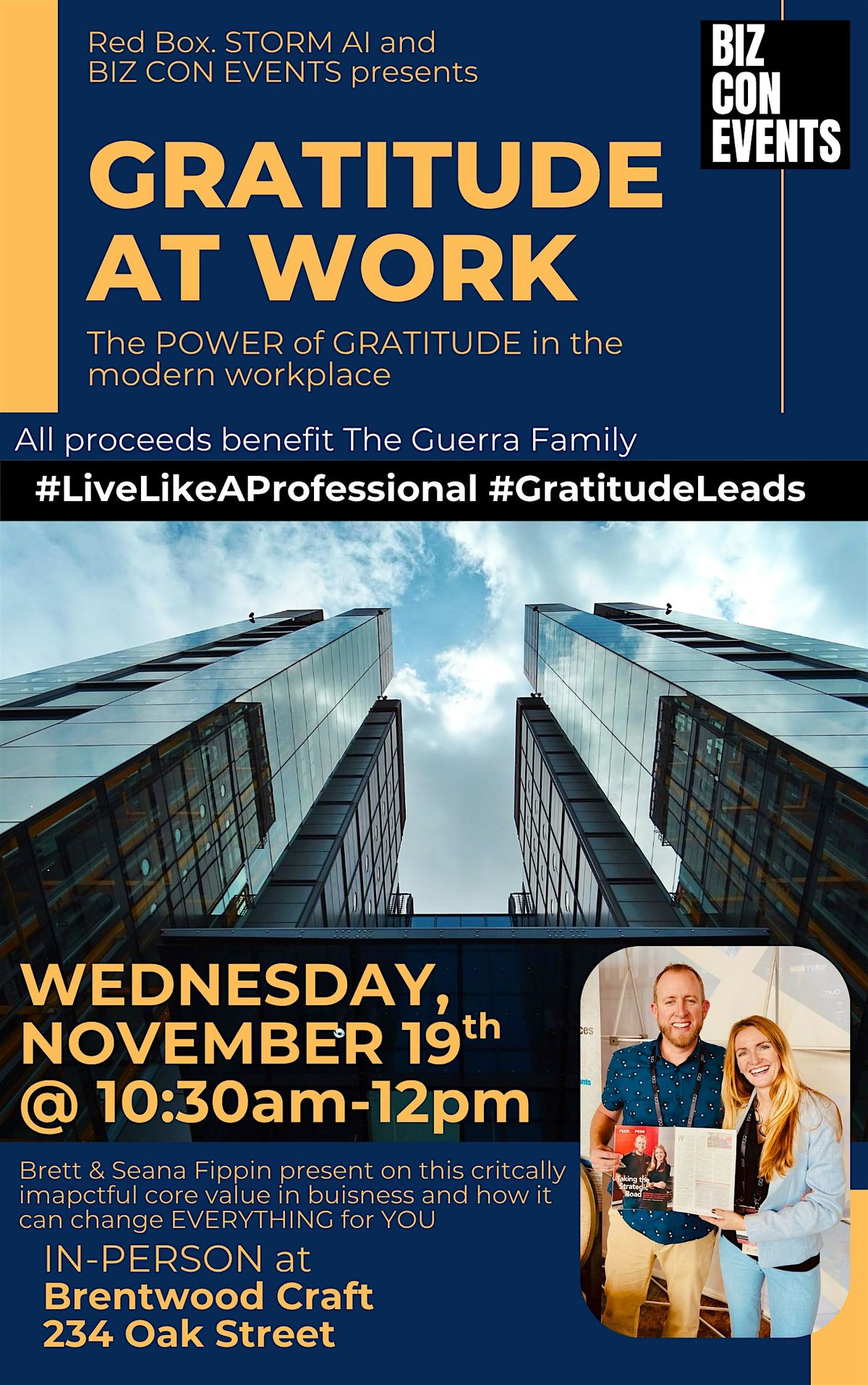 GRATITUDE IN BUSINESS | Event in Brentwood | AllEvents