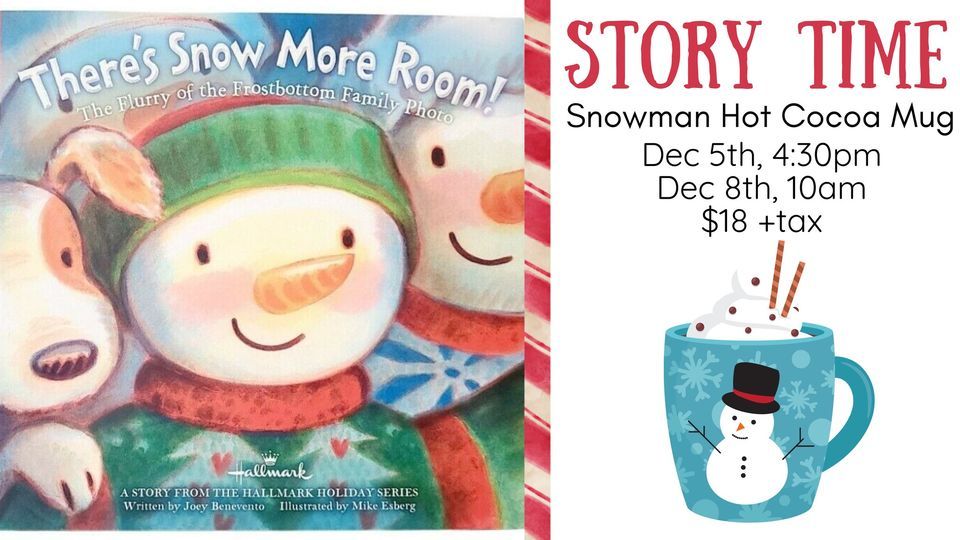 December Storytime , Doing Dishes Pottery Studios (San Jose Boulevard