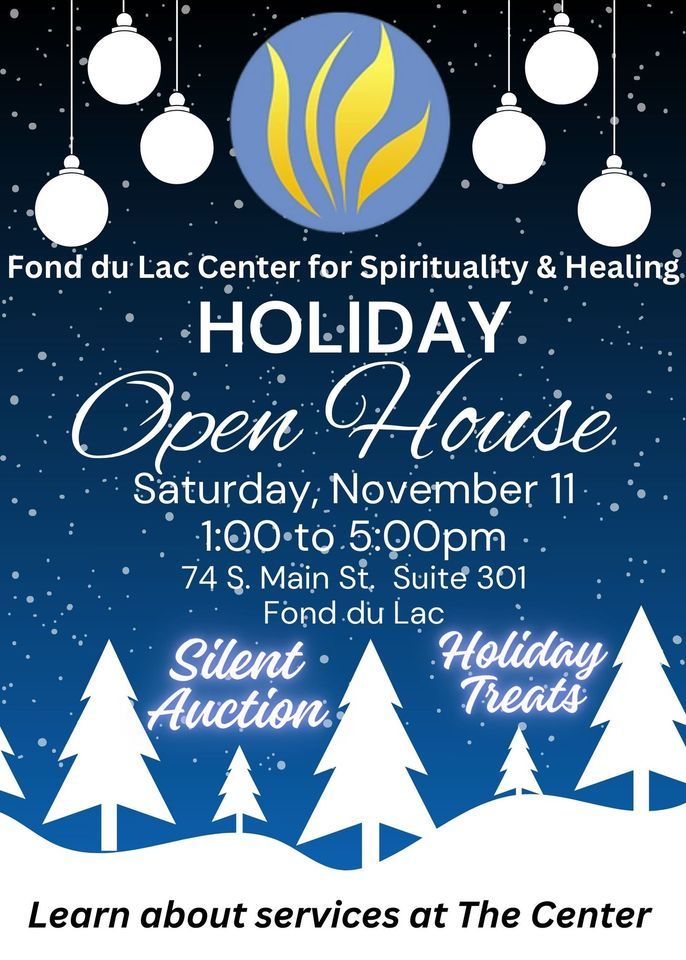 Holiday Open House, Fond du Lac Center for Spirituality and Healing