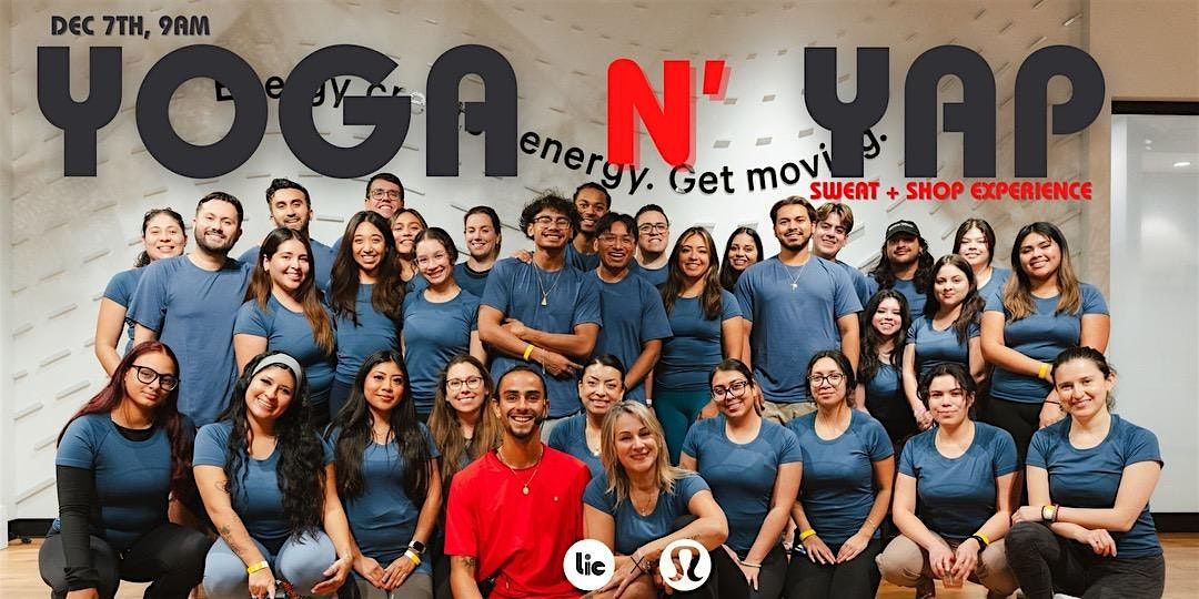 Yoga n' Yap: A Sweat & Shop Social with Latinos in Comunidad, 7 December | Event in Bloomington | AllEvents