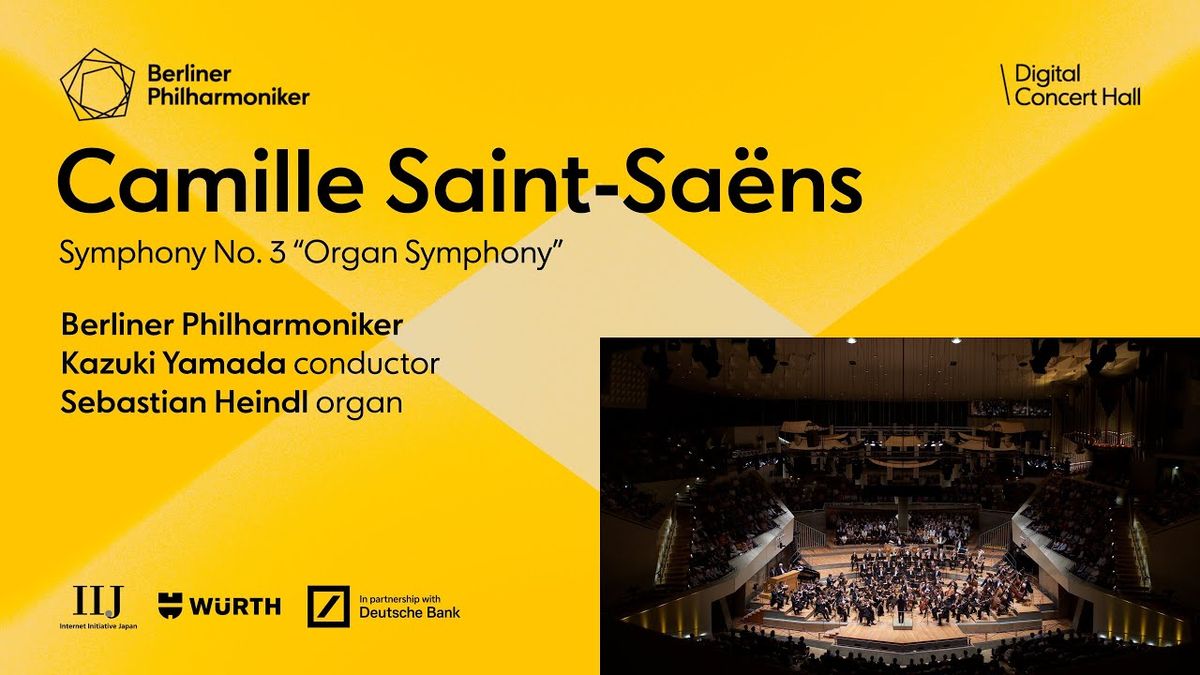 National Symphony Orchestra - Saint Saens Organ Symphony at Kennedy Center Concert Hall, 14 November | AllEvents