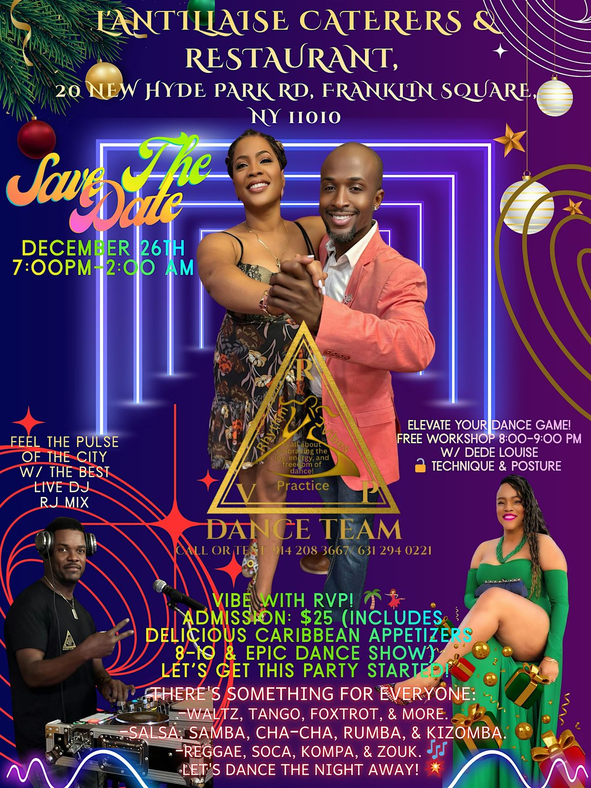 Rhythm Vibes Practice -RVP Dance Team, 26 December | Event in Franklin Square | AllEvents