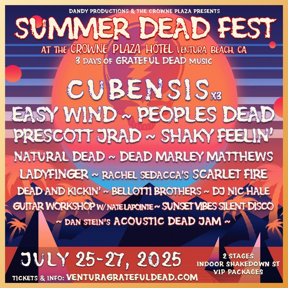 Easy Wind - Grateful Dead Tribute, 7 August | Event in Solana Beach | AllEvents