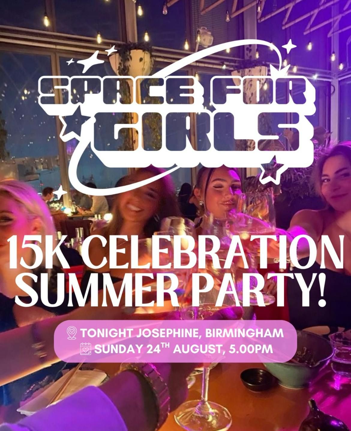 SFG 15K Summer Social💝🎊, 24 August | Event in Birmingham | AllEvents
