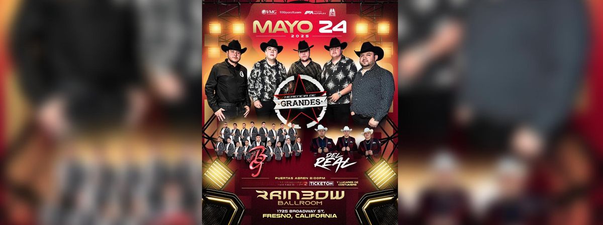 HERENCIA DE GRANDES , 24 May | Event in Fresno | AllEvents