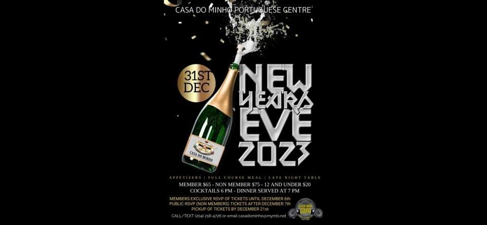 2020 new year’s eve fireworks & celebrations New Year’s Eve / Ano Novo 2023, Casa Do Minho, Winnipeg, December 31 to January 1 | AllEvents.in