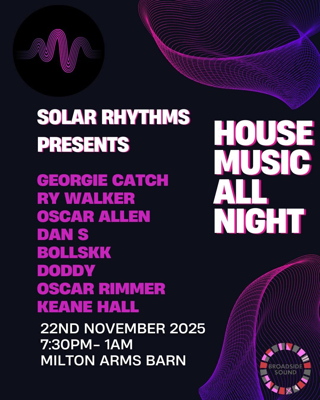 Solarrhythms house all night, 22 November | Event in Portsmouth | AllEvents
