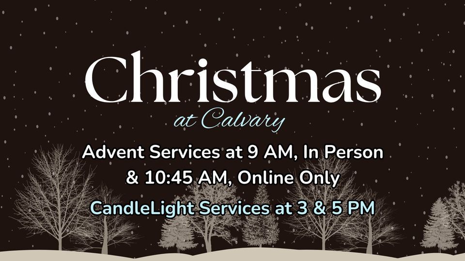 Christmas Eve Services at Calvary Lutheran Church, Calvary Lutheran Church, Ruskin, December 24