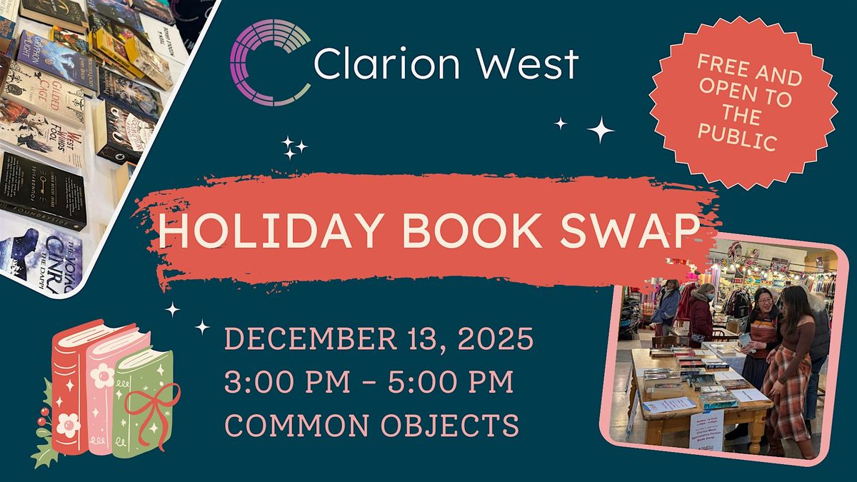 Speculative Fiction Community Book Swap, 13 December | Event in Seattle | AllEvents