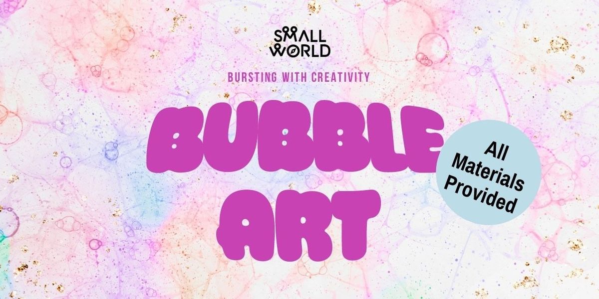 Bubble Art Workshop, 21 June | Event in Bangalore | AllEvents