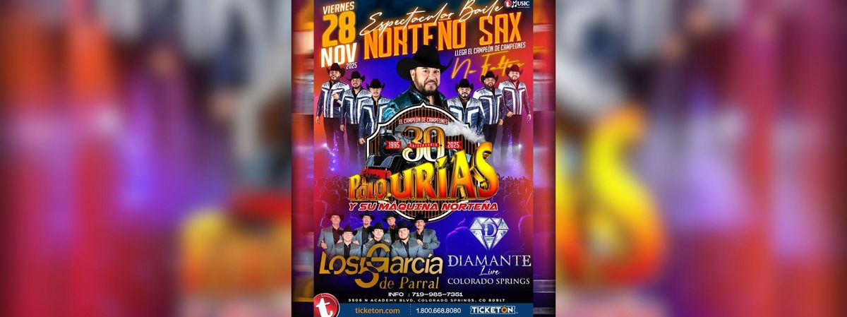 POLO URIAS Y SU MAQUINARIA NORTEÑA | Event in Colorado Springs | AllEvents