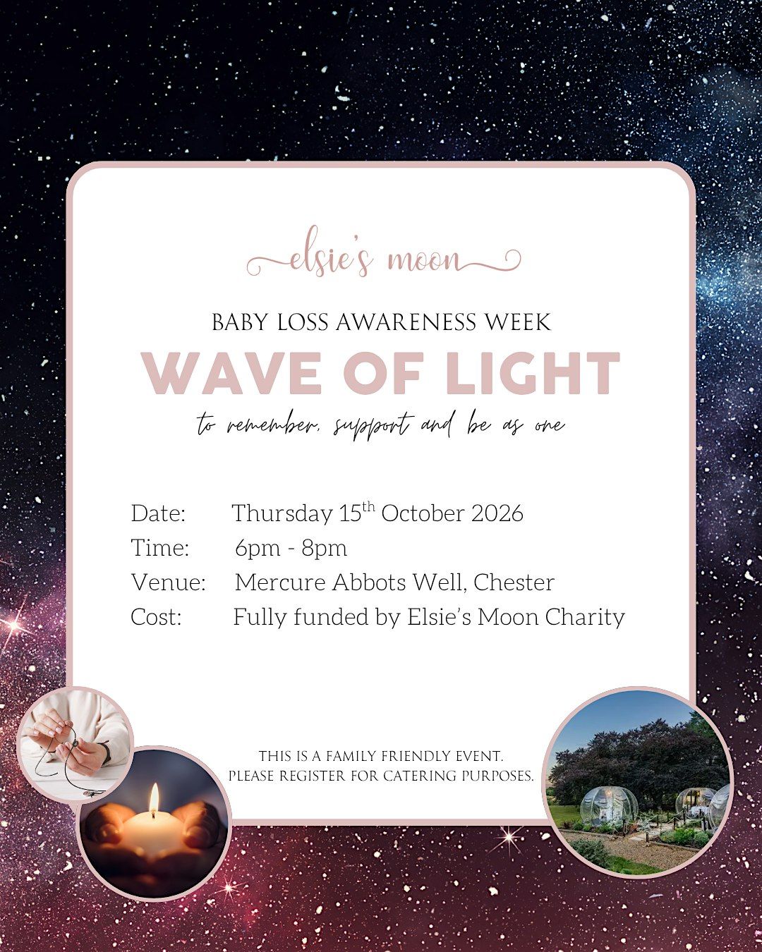 Baby Loss Awareness Week: Wave of Light 2026, 15 October | Event in Christleton | AllEvents