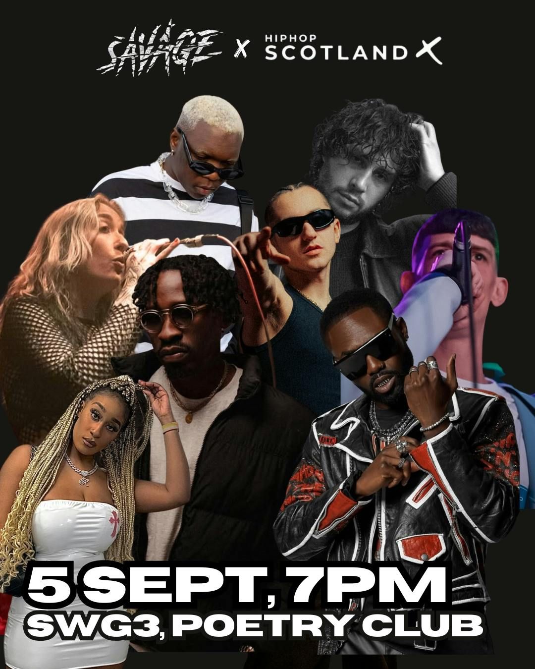 Hip Hop Scotland X Savage, 5 September | Event in Glasgow | AllEvents