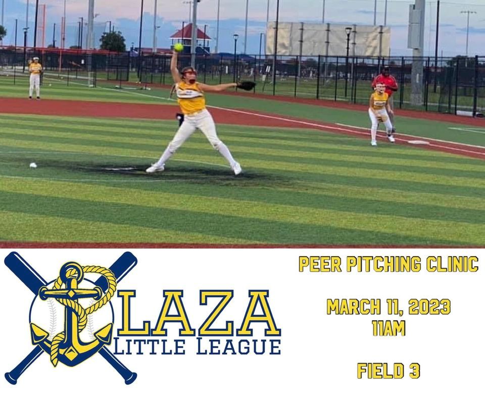 Peer Pitching Clinic (Softball), Plaza Little League, Virginia Beach
