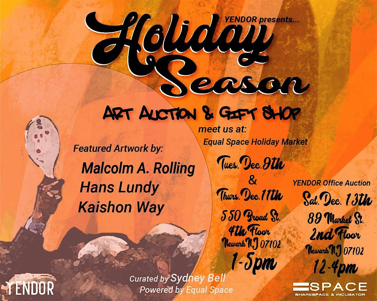 Holiday Season, Art Auction and Gift shop, 13 December | Event in Newark | AllEvents