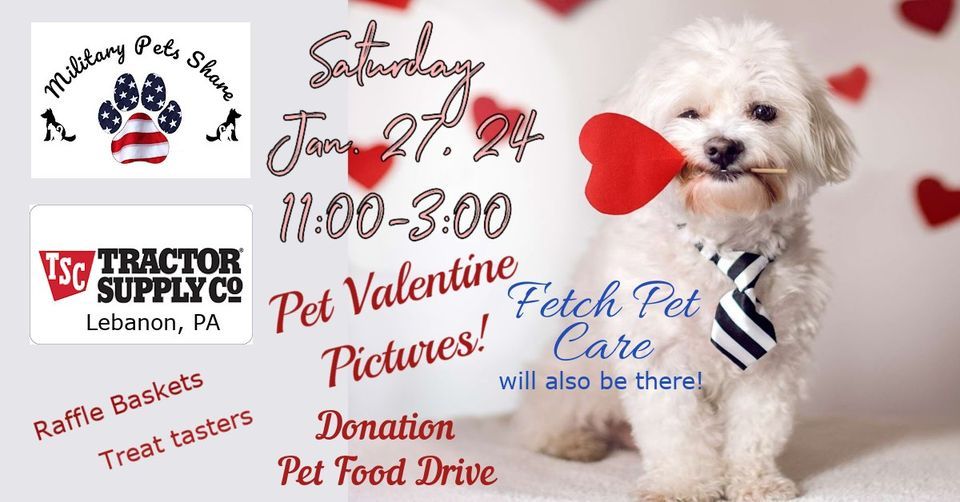 Military Pets Share Valentine Meet, Tractor Supply Co. (Lebanon, PA