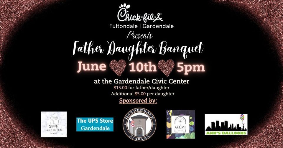 FatherDaughter Banquet, Gardendale Civic Center, 10 June 2023