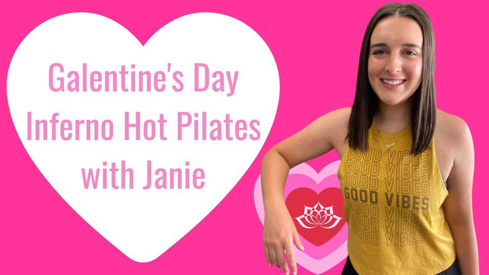 Galentines Day Inferno Hot Pilates, Aspire Yoga Center, Benton