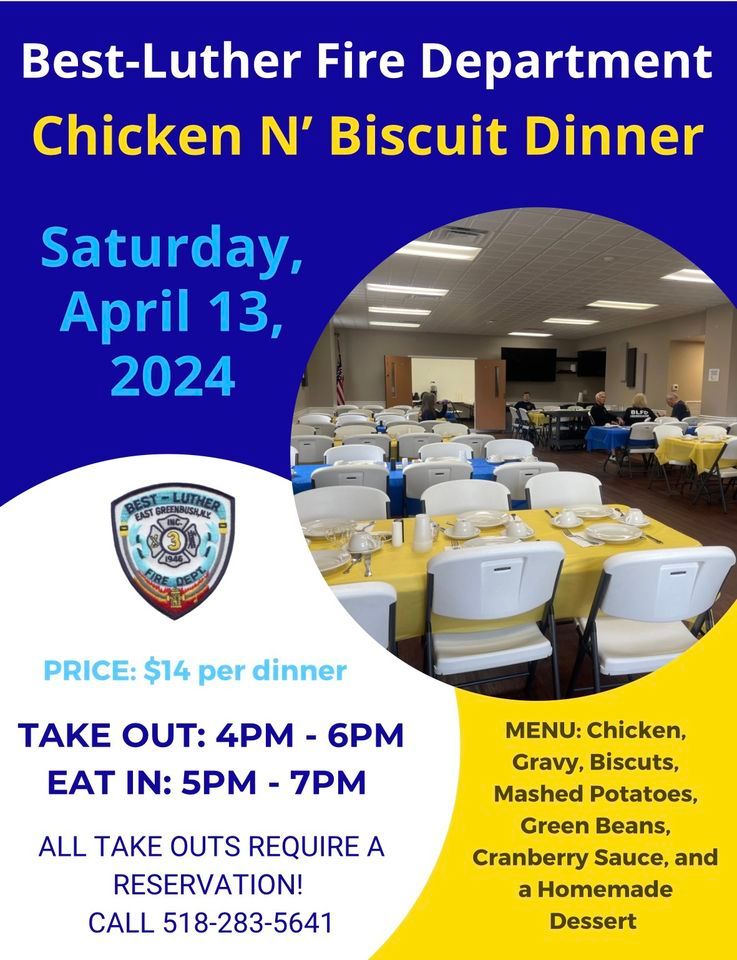 BestLuther Fire Chicken N’ Biscuit Dinner, 303 Old Best Rd, West