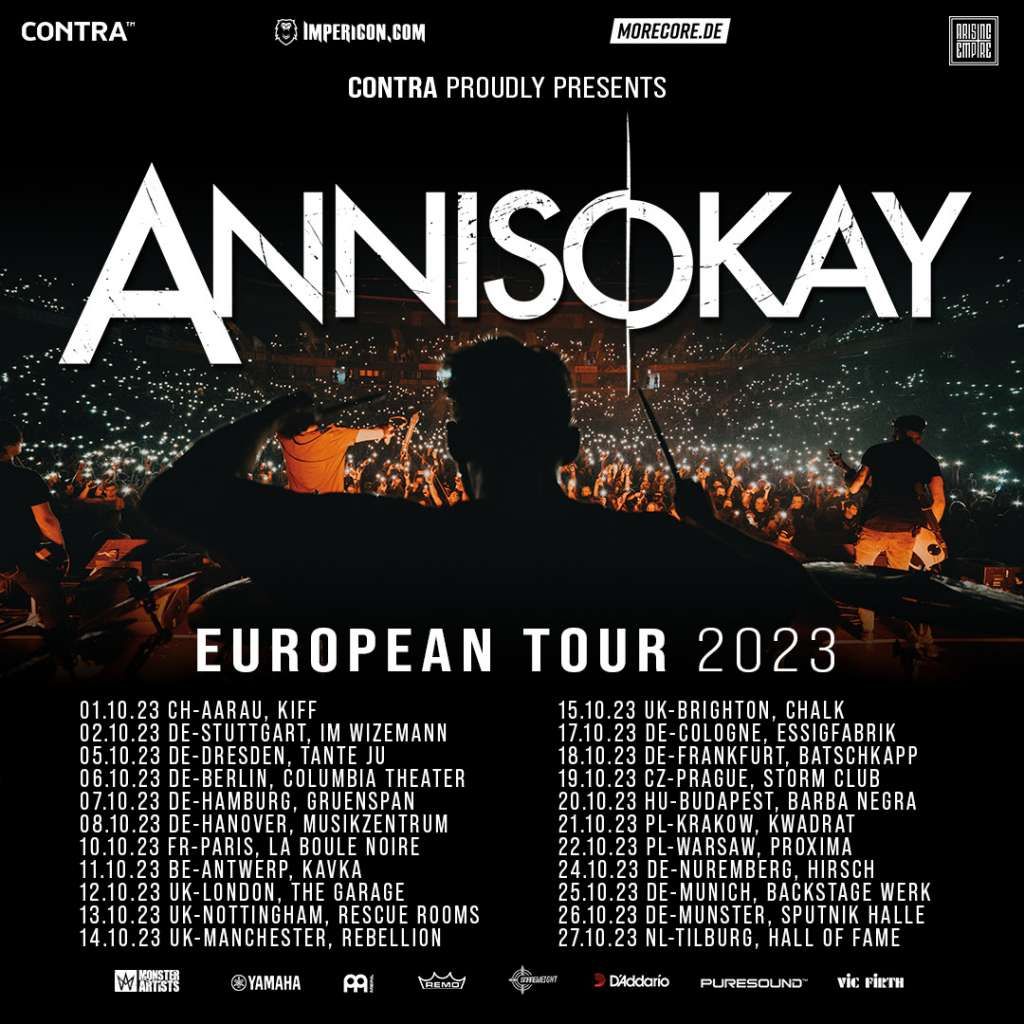 Annisokay Frankfurt am Main Tickets, 25 November | Event in Frankfurt am Main | AllEvents