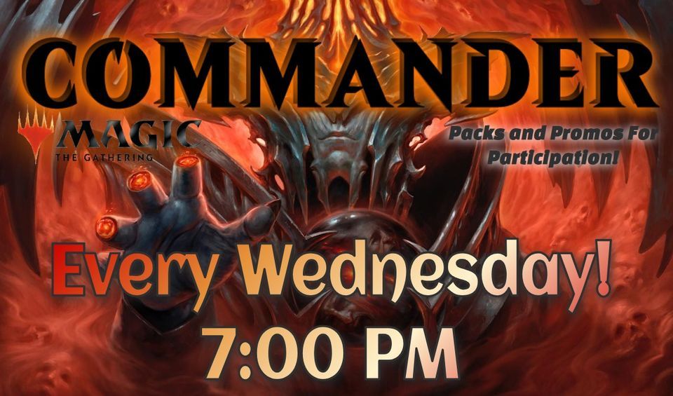 Magic Commander Night, Prime Time Gaming, Gray, 13 December 2023 ...