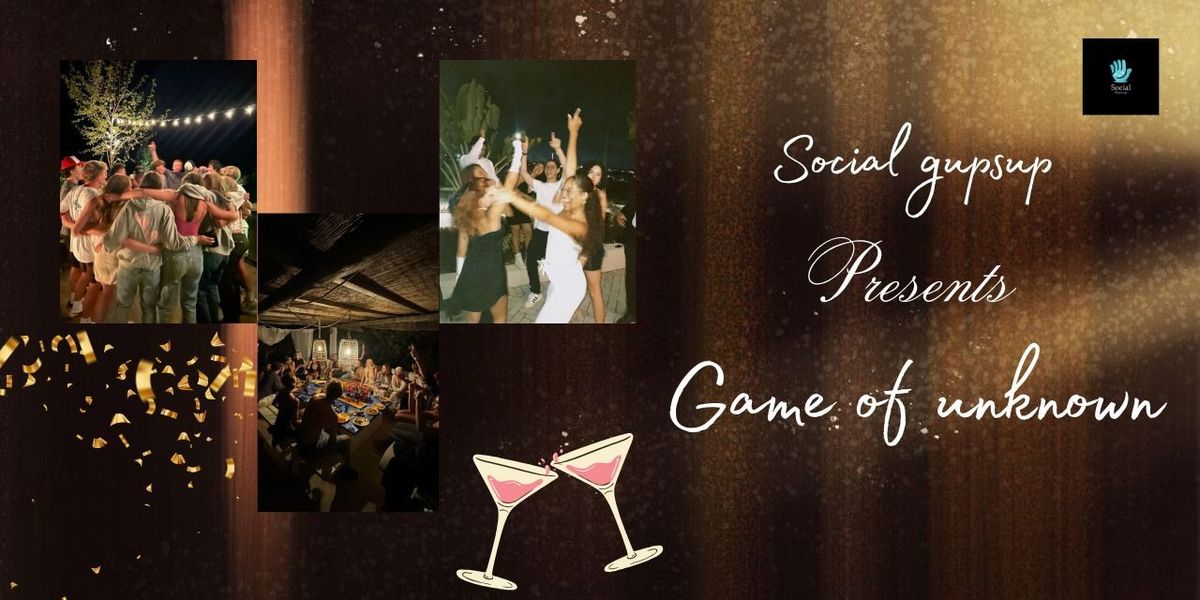 Games of unknown, 30 November | Event in Kolkata | AllEvents