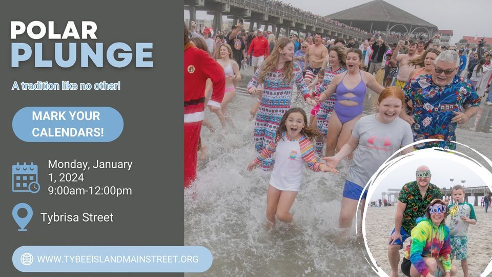 2025 Tybee Island Polar Plunge, Tybee Island Pier, January 1 2025