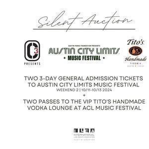 Austin City Limits Festival - 3 Day Pass - Weekend 2