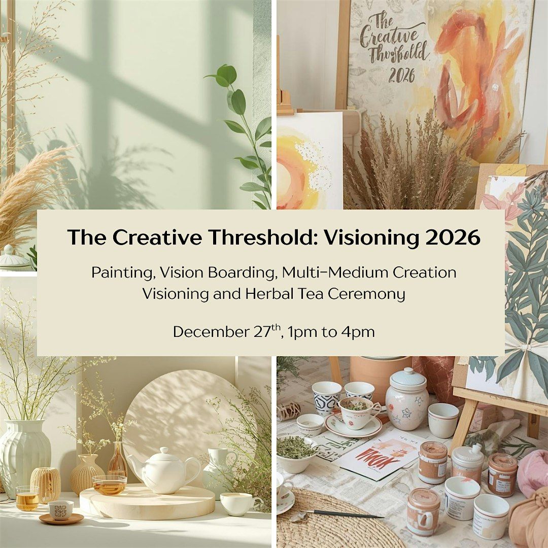 The Creative Threshold: Visioning 2026, 27 December | Event in Meridian | AllEvents