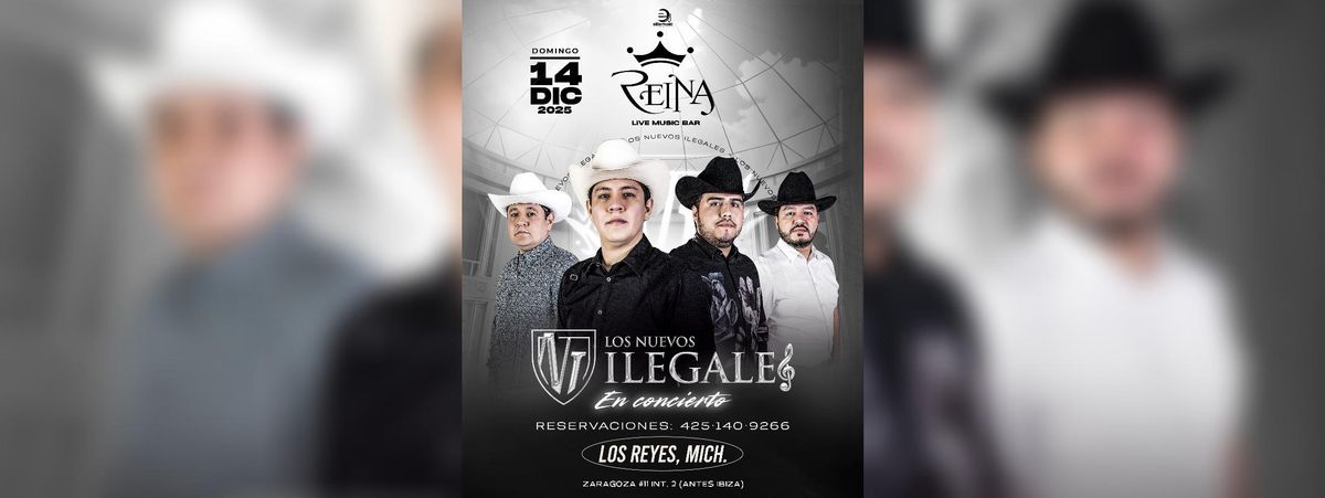 LOS NUEVOS ILEGALES EN LOS REYES, 14 December | Event in Jacona | AllEvents