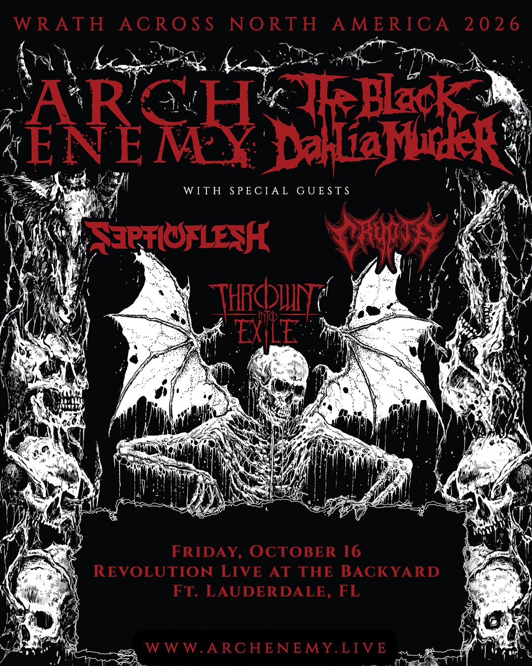 Arch Enemy, The Beacham, Orlando, 15 October 2026 | AllEvents