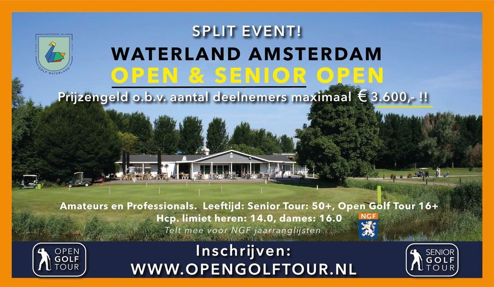 WATERLAND AMSTERDAM OPEN & SENIOR OPEN, Golf Waterland - Amsterdam, 15