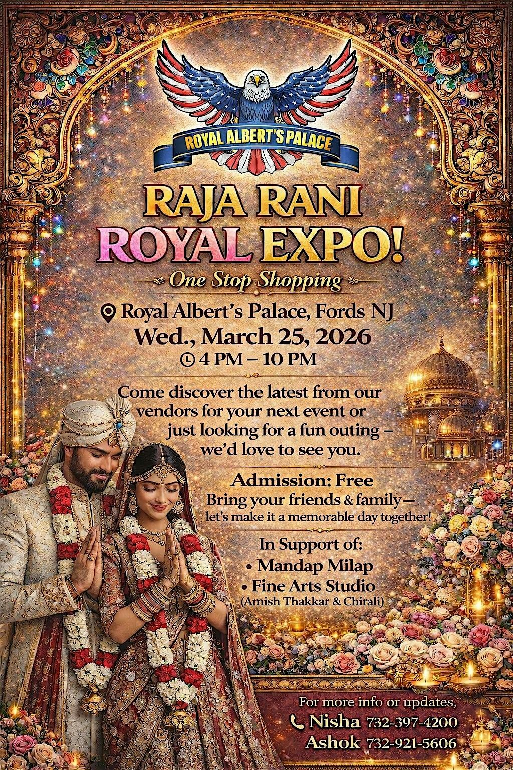 Royal Raja Royal Raja Rani Expo, Royal Albert's Palace, Woodbridge Township, 25 ...