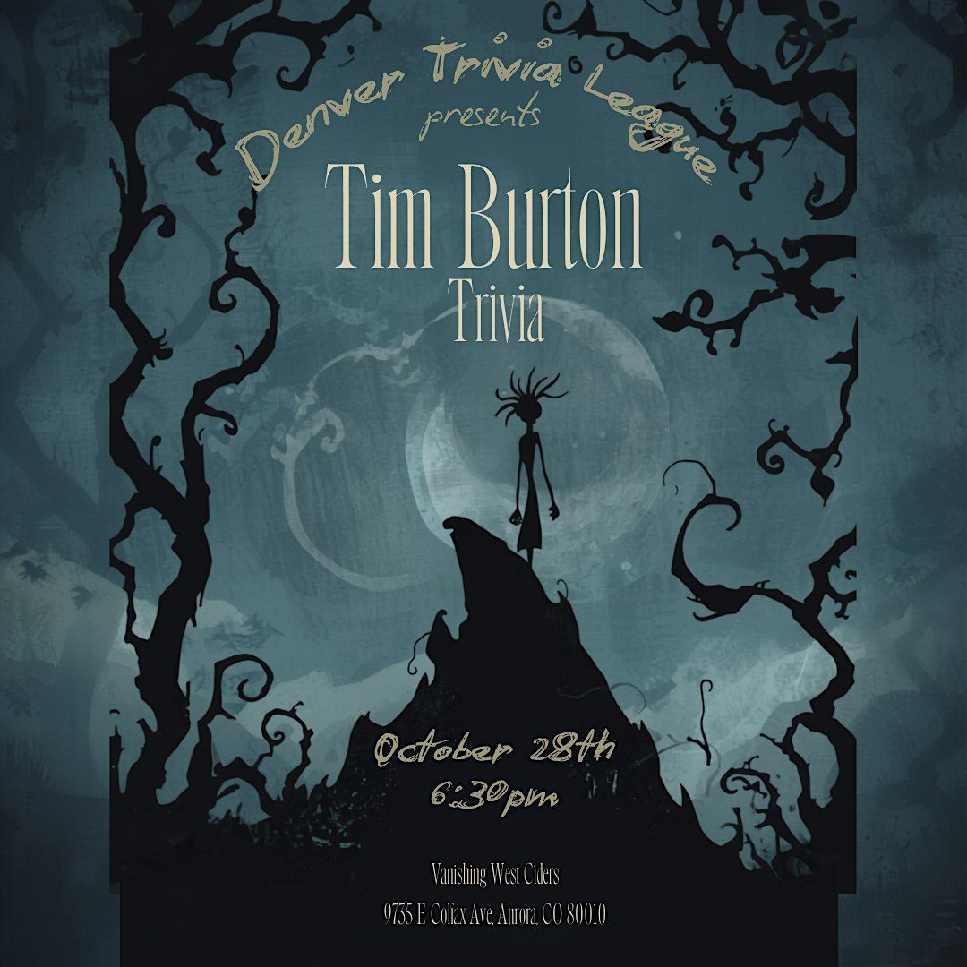 Tim Burton Trivia Night with Denver Trivia League