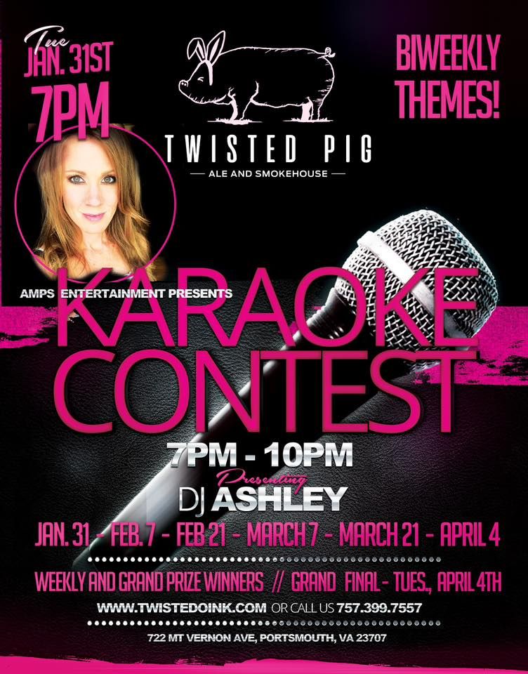 Karaoke Singing Contest Returns to the Twisted Pig!, Twisted Pig Ale