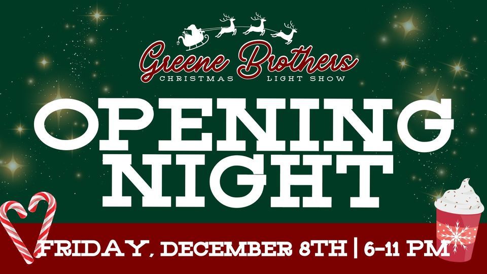 OPENING NIGHT at Greene Brothers Light Show! ?, 4200 NiagaraCarthage