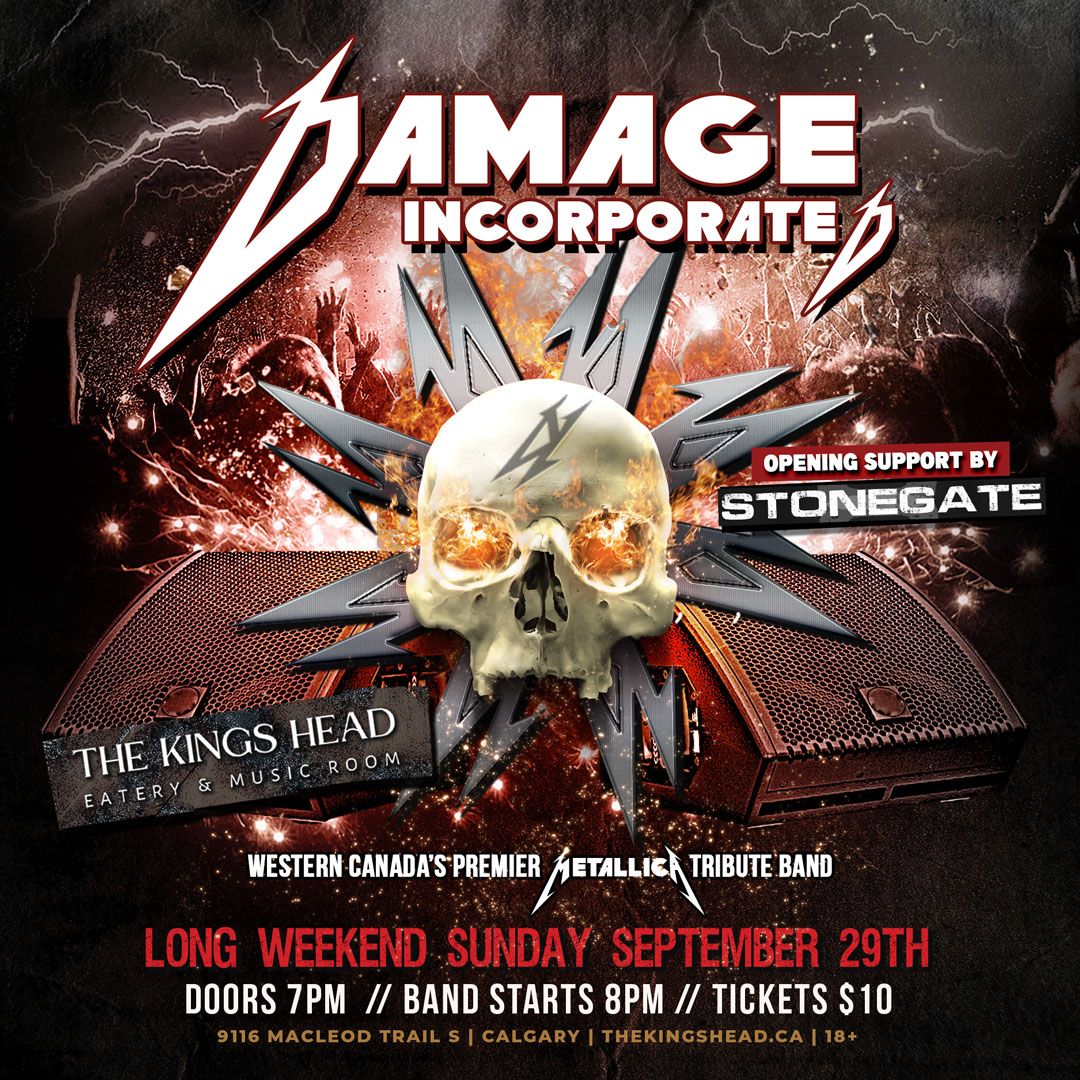 Damage Inc., 18 July | Event in Pawling | AllEvents