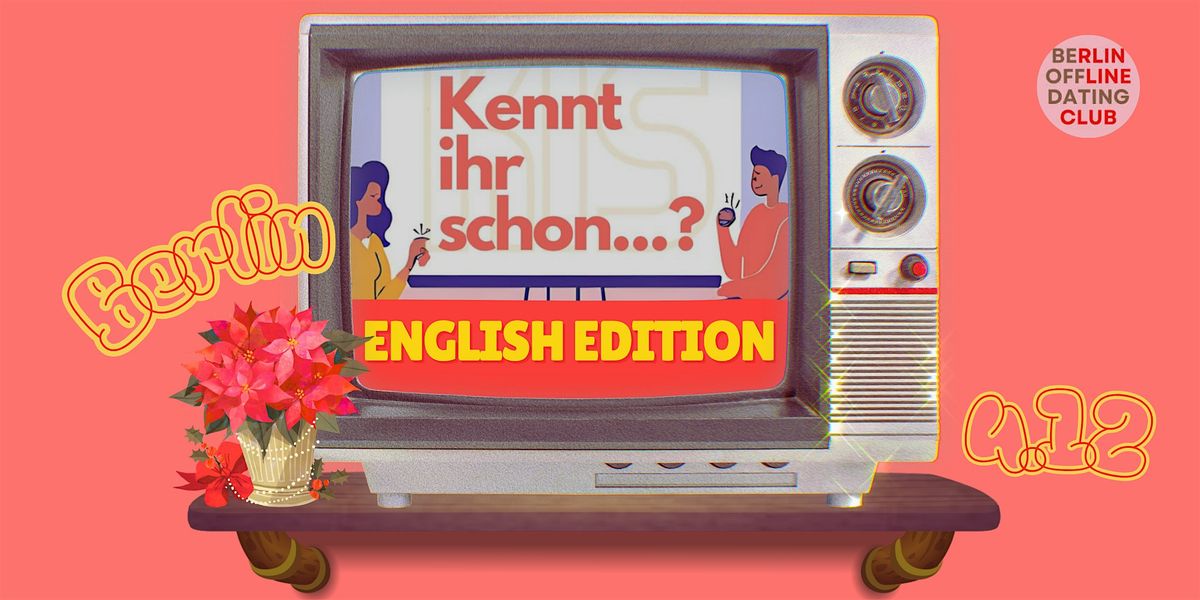 Kennt ihr shcon...? ENGLISH, 4 December | Event in Berlin | AllEvents