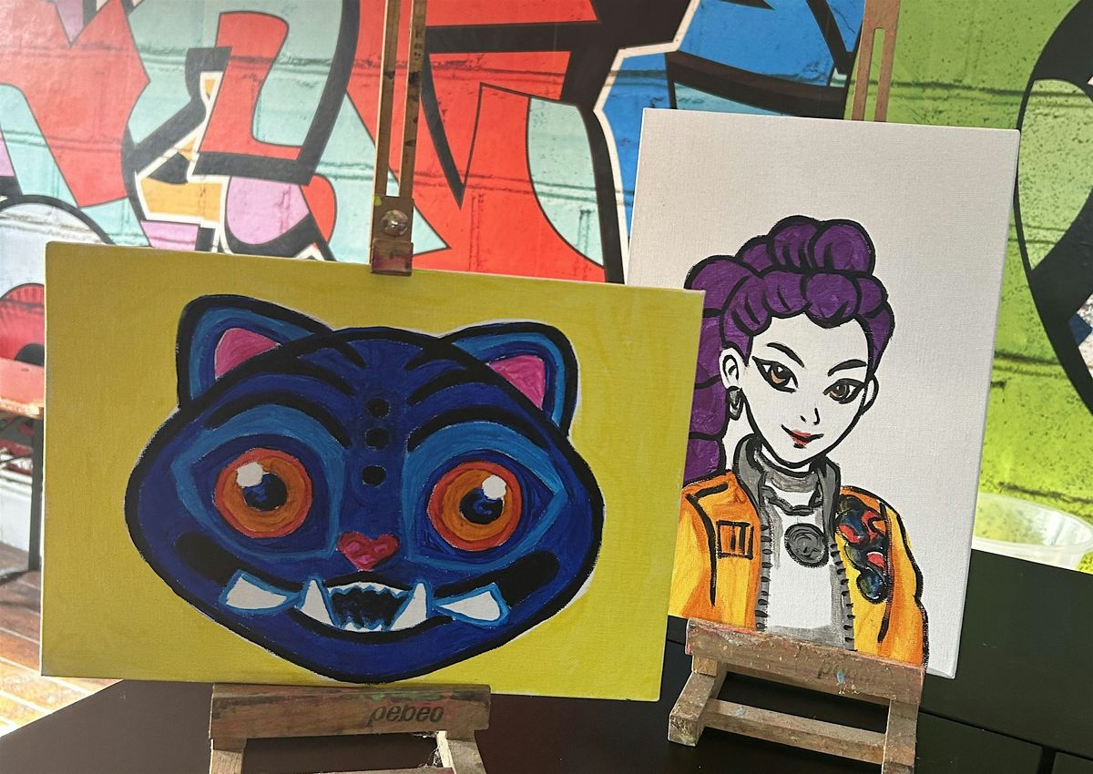 KPop Demon Hunters Canvas Party!, 19 December | Event in Worthing | AllEvents