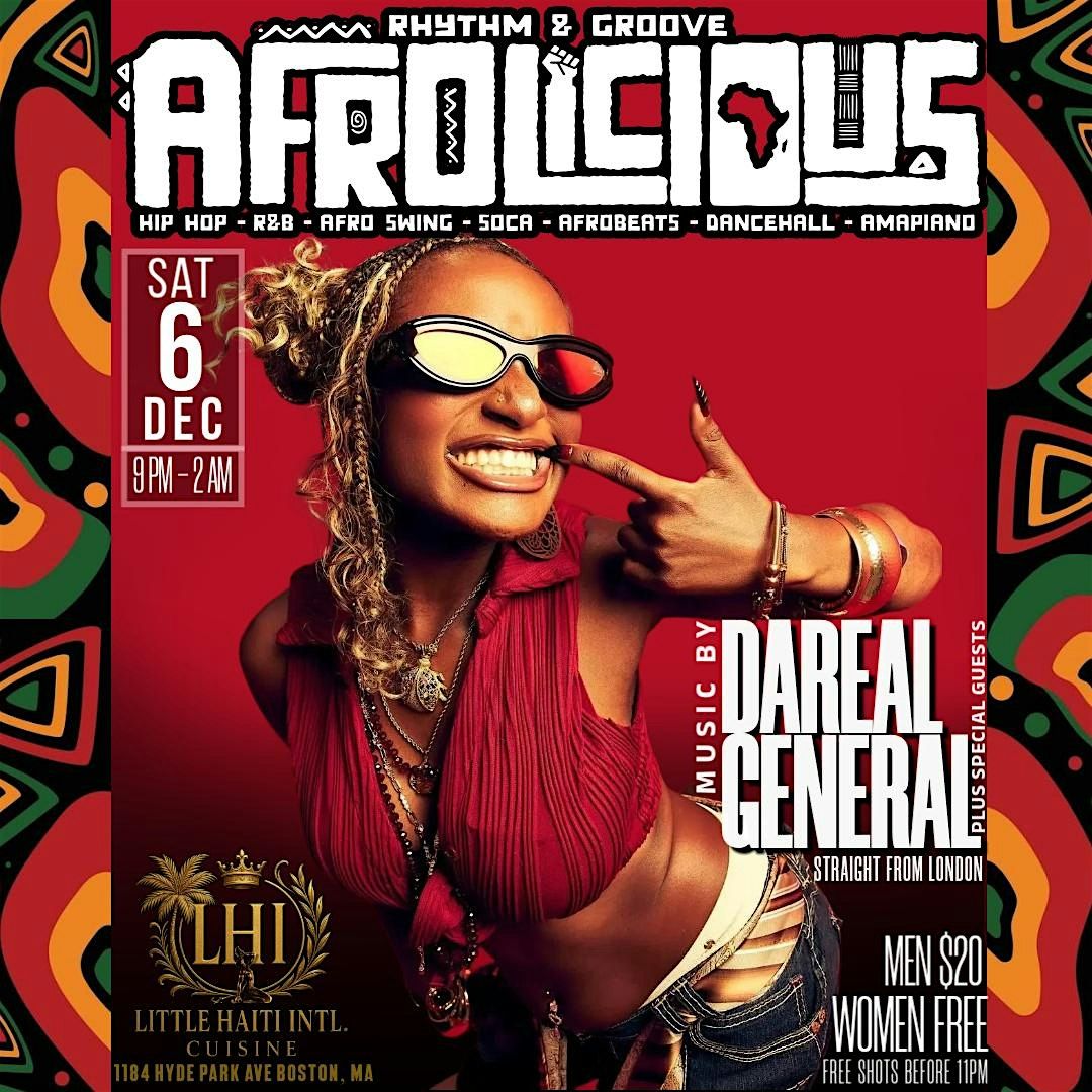 Afrolicious Rhythm & Groove Party - Hip Hop•R&B•Afrobeats•Dancehall•Soca, 6 December | AllEvents