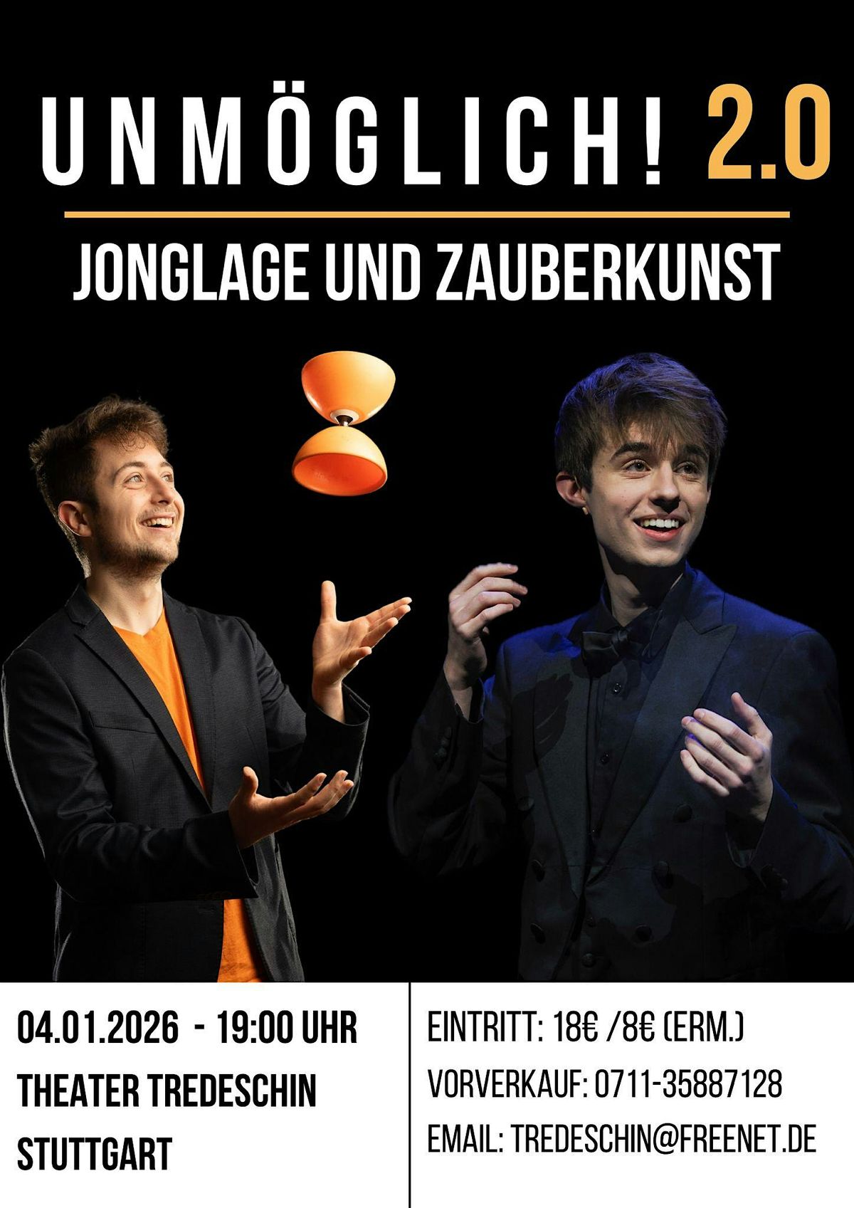Unmöglich 2.0, 4 January | Event in Stuttgart | AllEvents