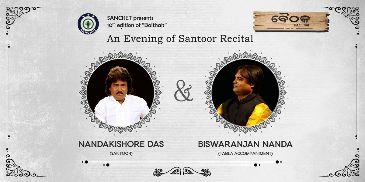 Baithak (10th Edition), 26 August | Event in Bhubaneswar | AllEvents