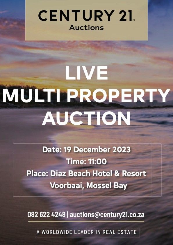 LIVE MULTIPROPERTY AUCTION! IN MOSSEL BAY, Diaz Beach Hotel & Resort