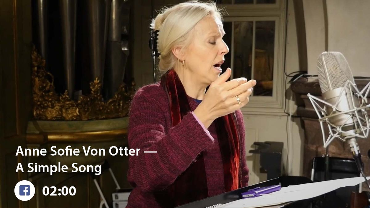 Anne Sofie von Otter, 4 October | Event in Berkeley | AllEvents