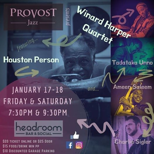 Winard Harper With Houston Person At Headroom Union City