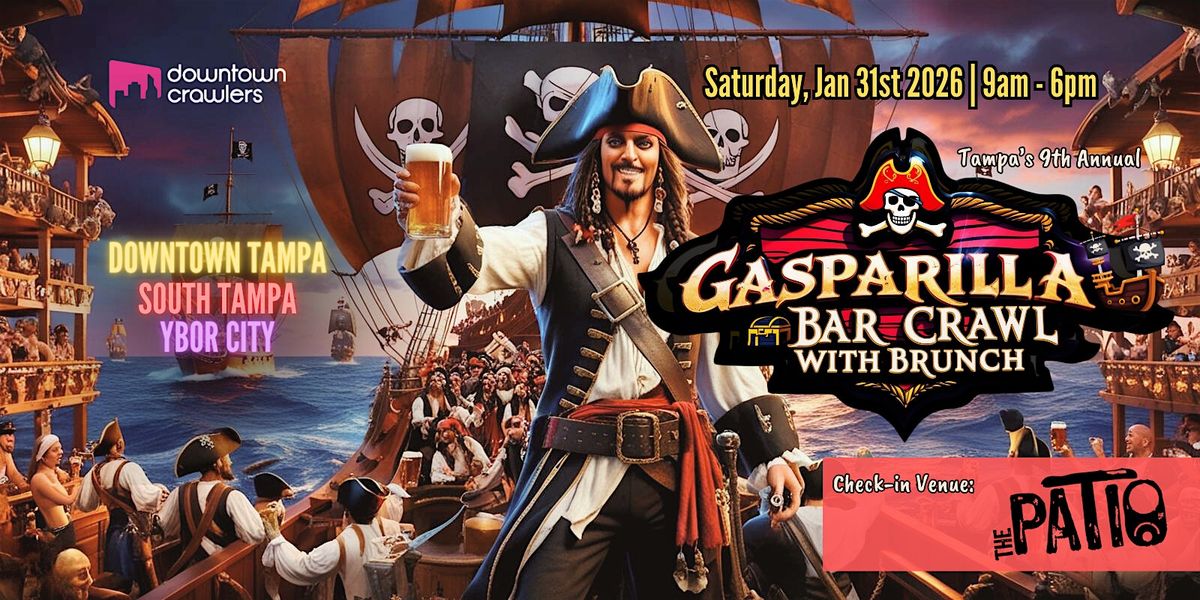 9th Annual Gasparilla Bar Crawl, Brunch & VIP Party - Tampa (The Patio), 31 January | Event in Tampa | AllEvents