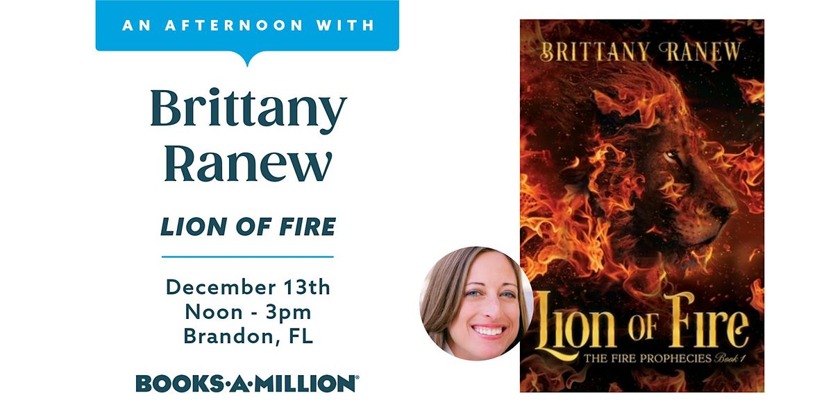 An Afternoon with Brittany Ranew, 13 December | Event in Brandon | AllEvents