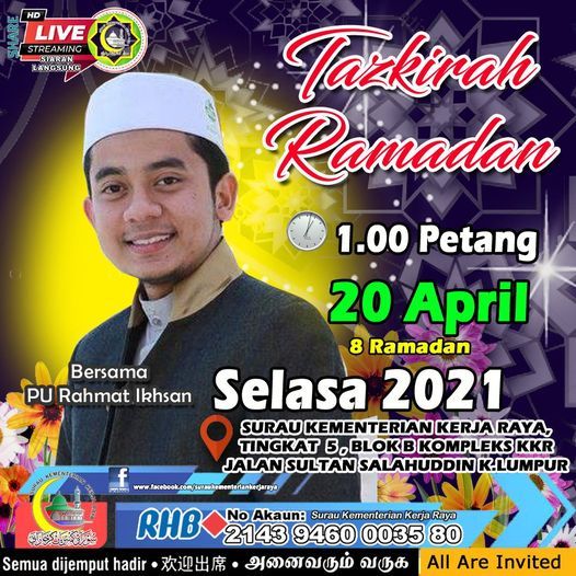 Pu Rahmat Ikhsan April 20 2021 Online Event Allevents In