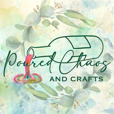 Poured Chaos and Crafts logo