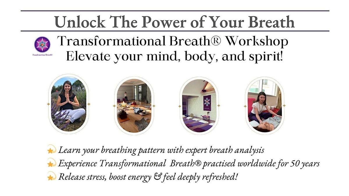 Transformational Breathwork for Stress Relief & Emotional Release | London